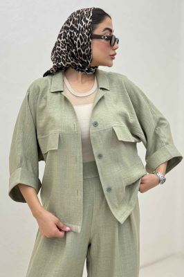 ست شومیز و شلوار شانتون Marla