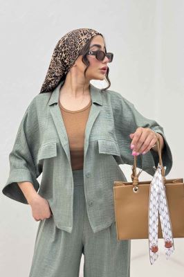 ست شومیز و شلوار شانتون Marla