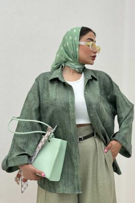 مانتو دو جیب پاگن دار سوفیا