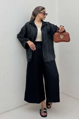 مانتو دو جیب پاگن دار سوفیا