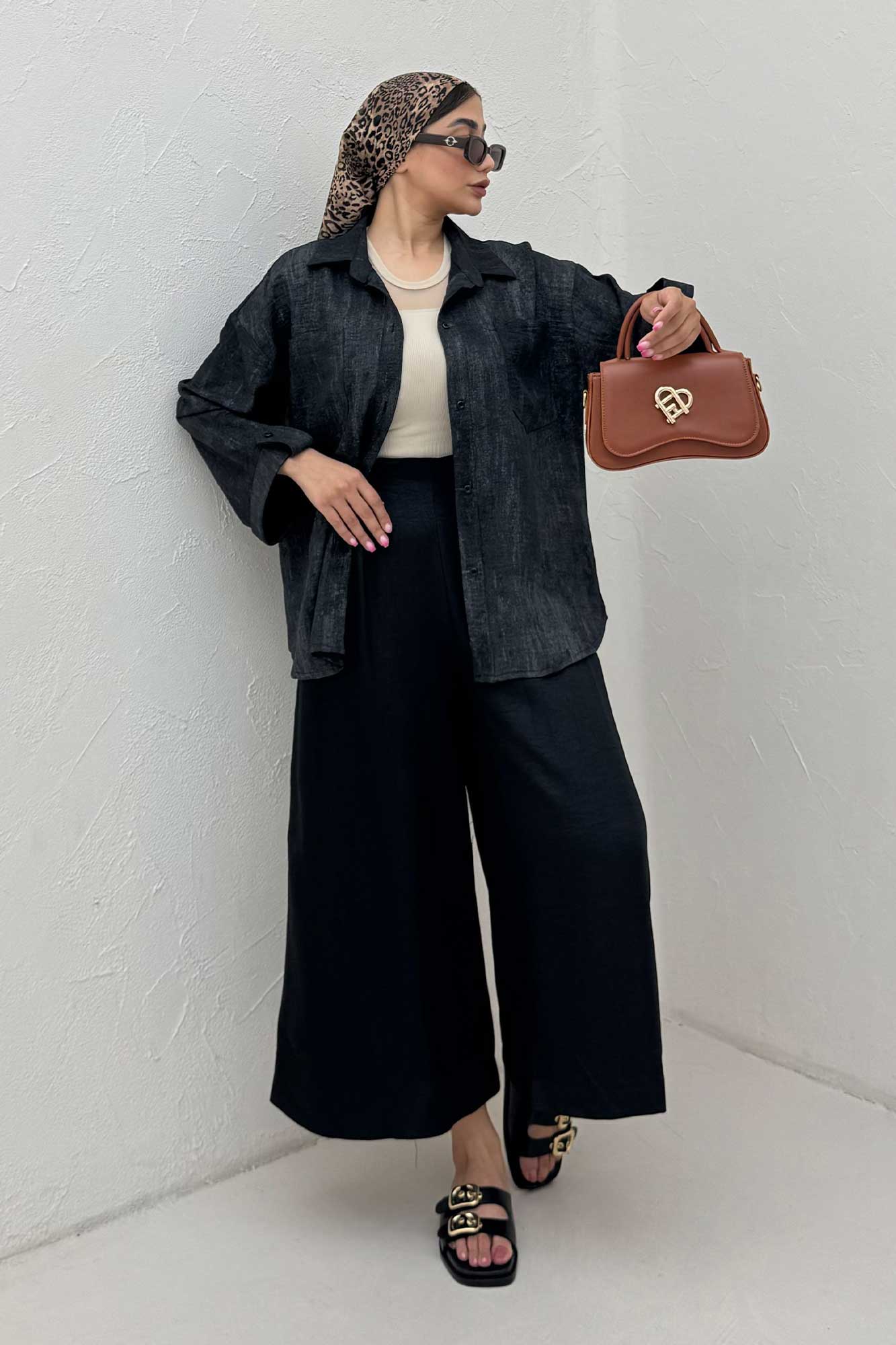 مانتو دو جیب پاگن دار سوفیا