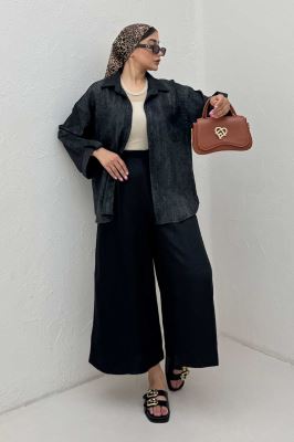 مانتو دو جیب پاگن دار سوفیا