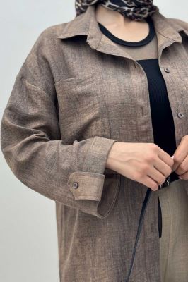 مانتو دو جیب پاگن دار سوفیا