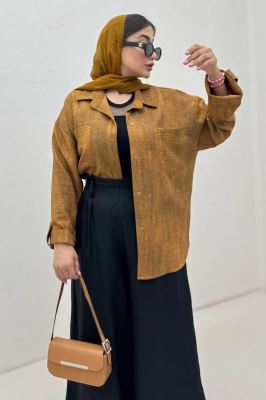 مانتو دو جیب پاگن دار سوفیا