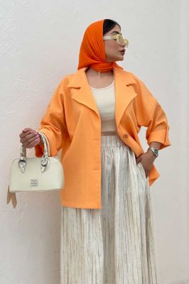 کت پاگن دار دو دکمه عمودی ژولیا