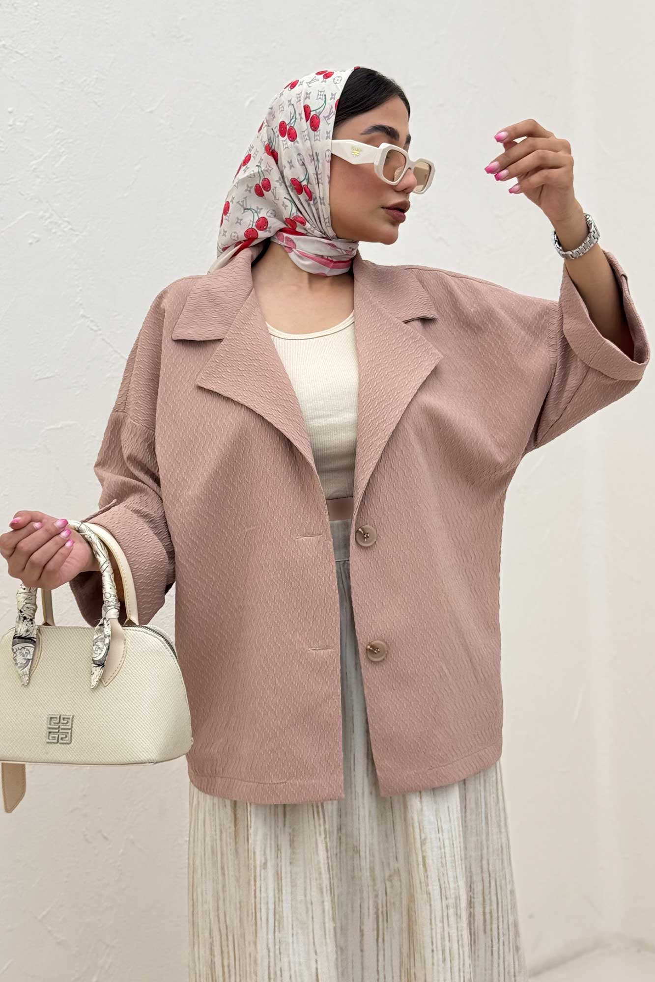 کت پاگن دار دو دکمه عمودی ژولیا