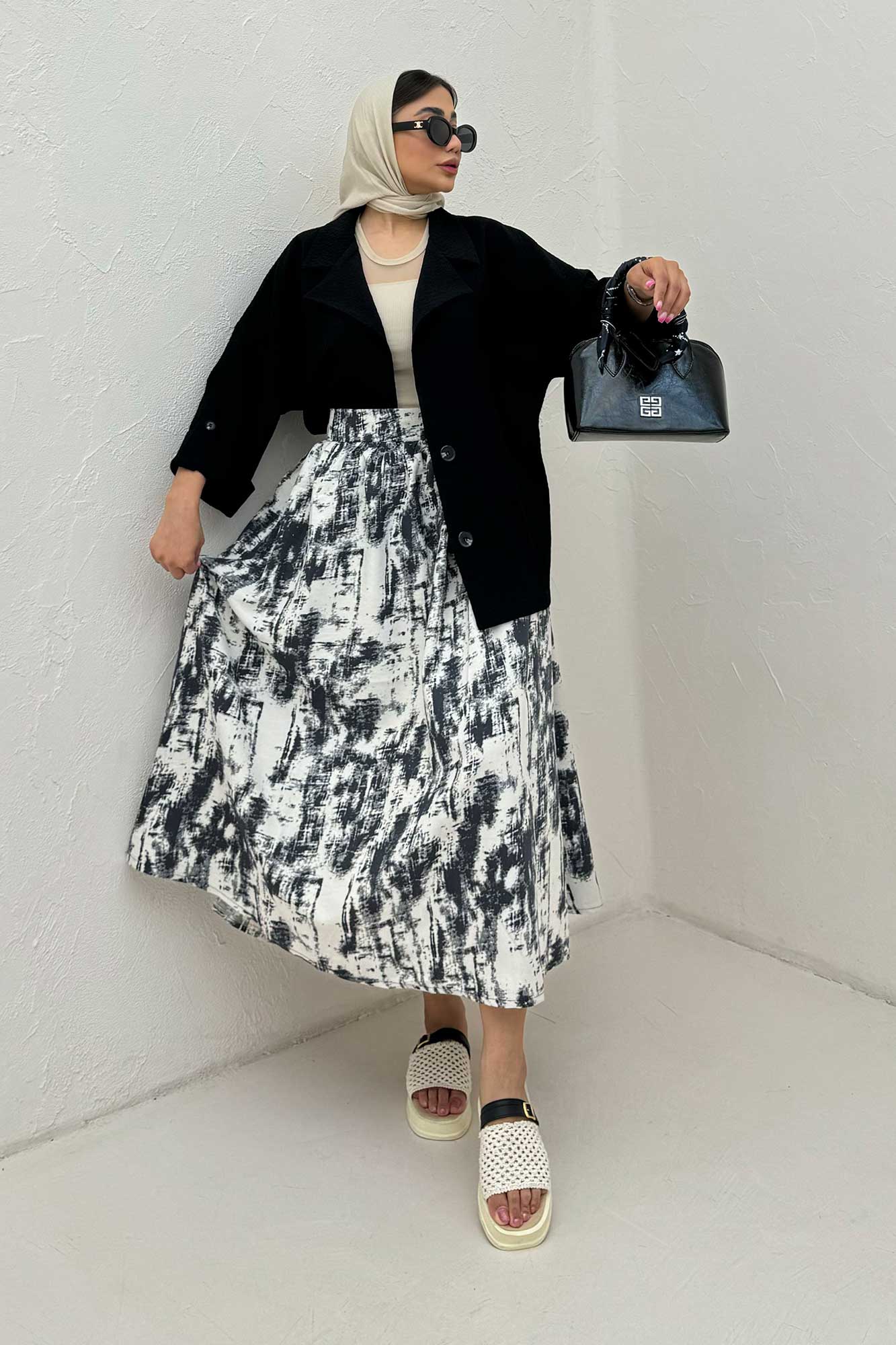 کت پاگن دار دو دکمه عمودی ژولیا