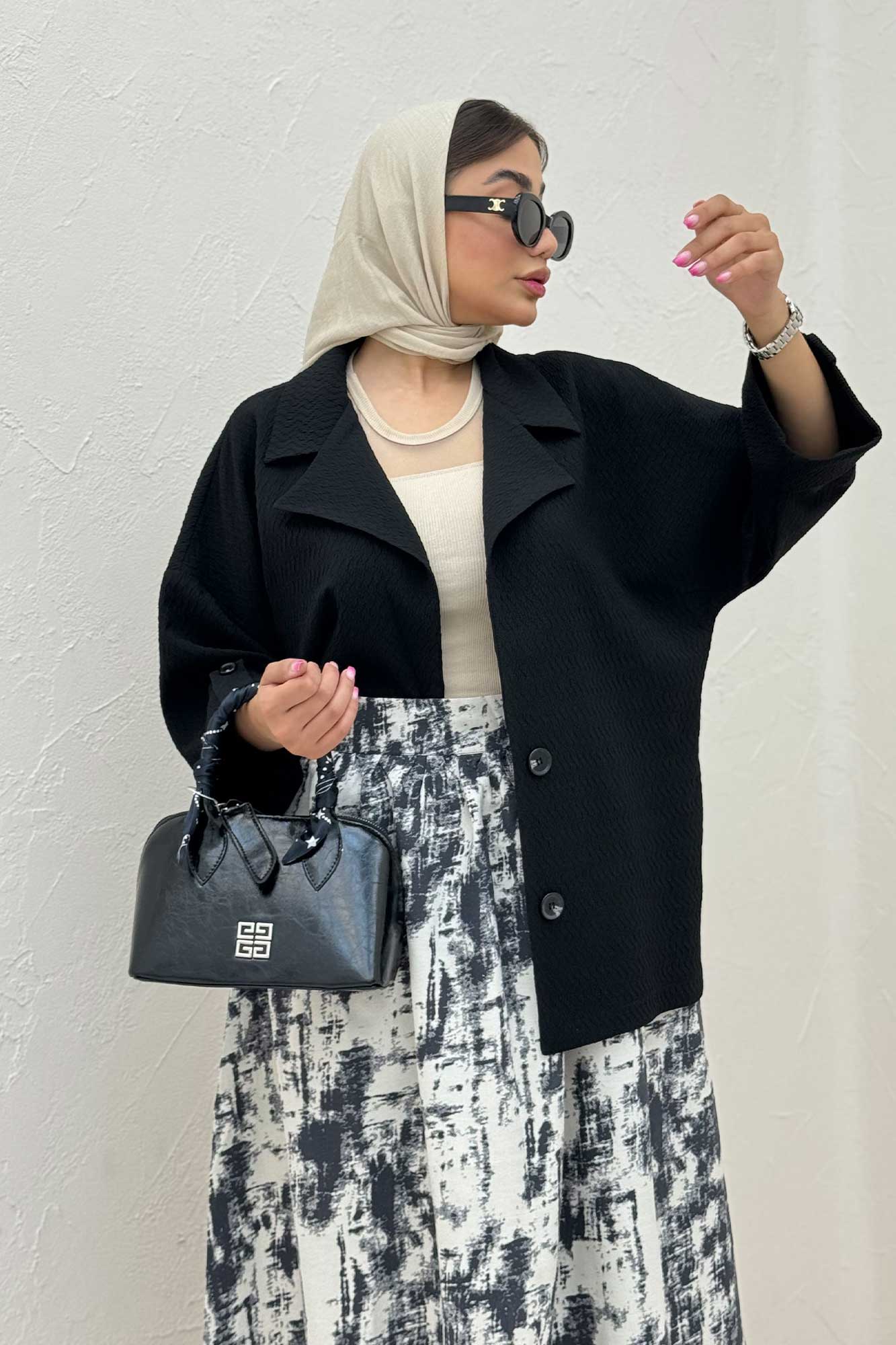 کت پاگن دار دو دکمه عمودی ژولیا