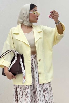 کت پاگن دار دو دکمه عمودی ژولیا