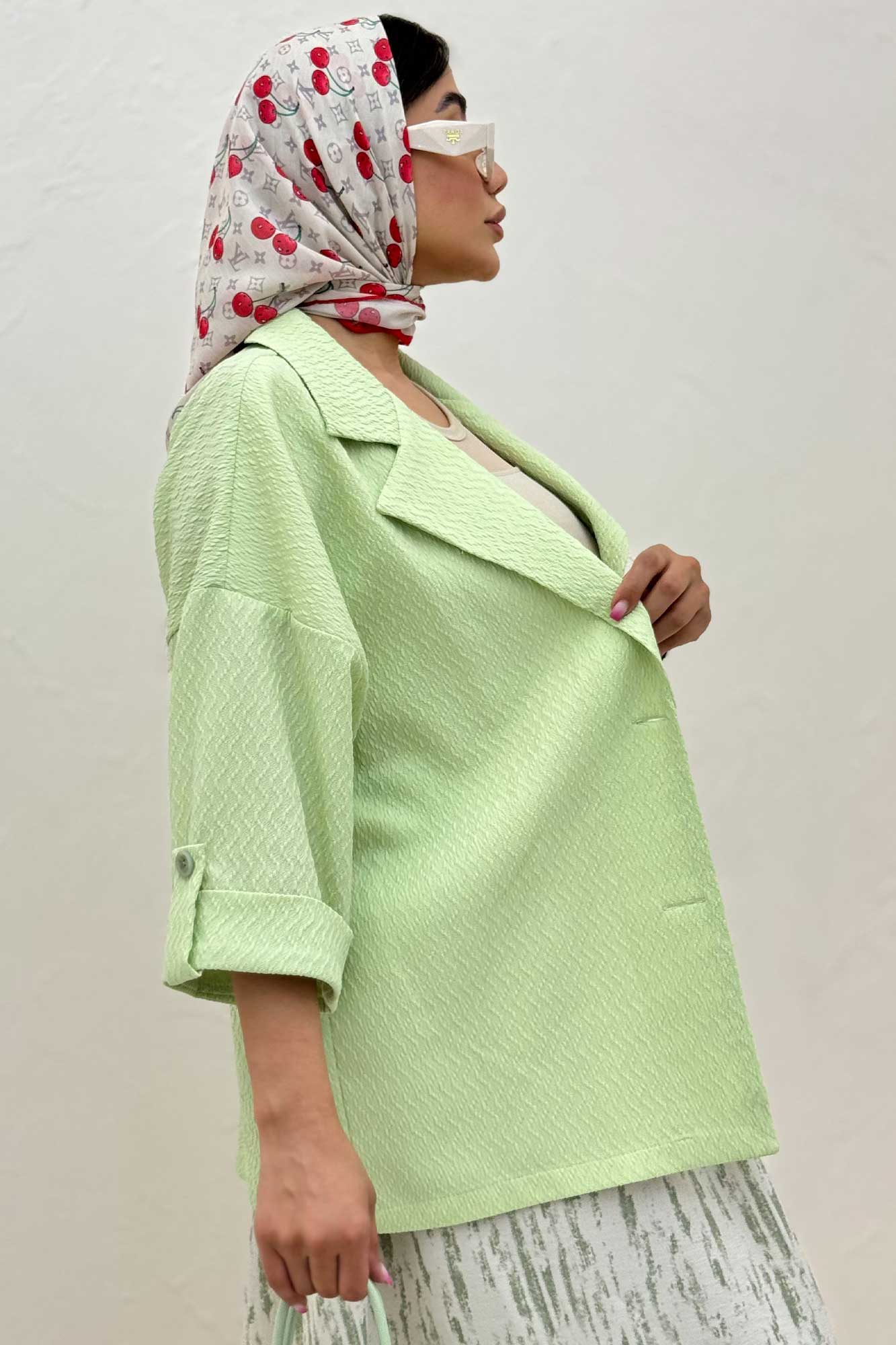 کت پاگن دار دو دکمه عمودی ژولیا