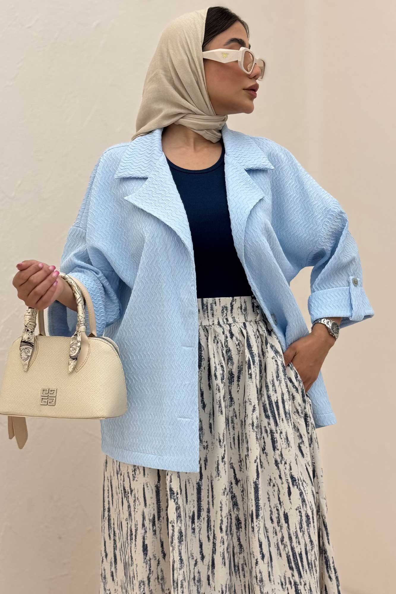 کت پاگن دار دو دکمه عمودی ژولیا