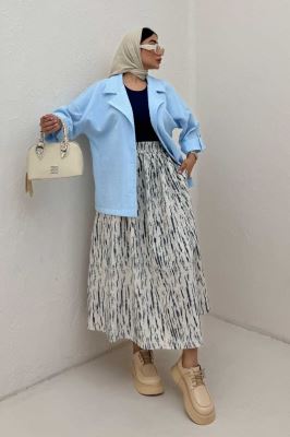 کت پاگن دار دو دکمه عمودی ژولیا