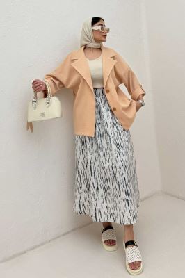 کت پاگن دار دو دکمه عمودی ژولیا