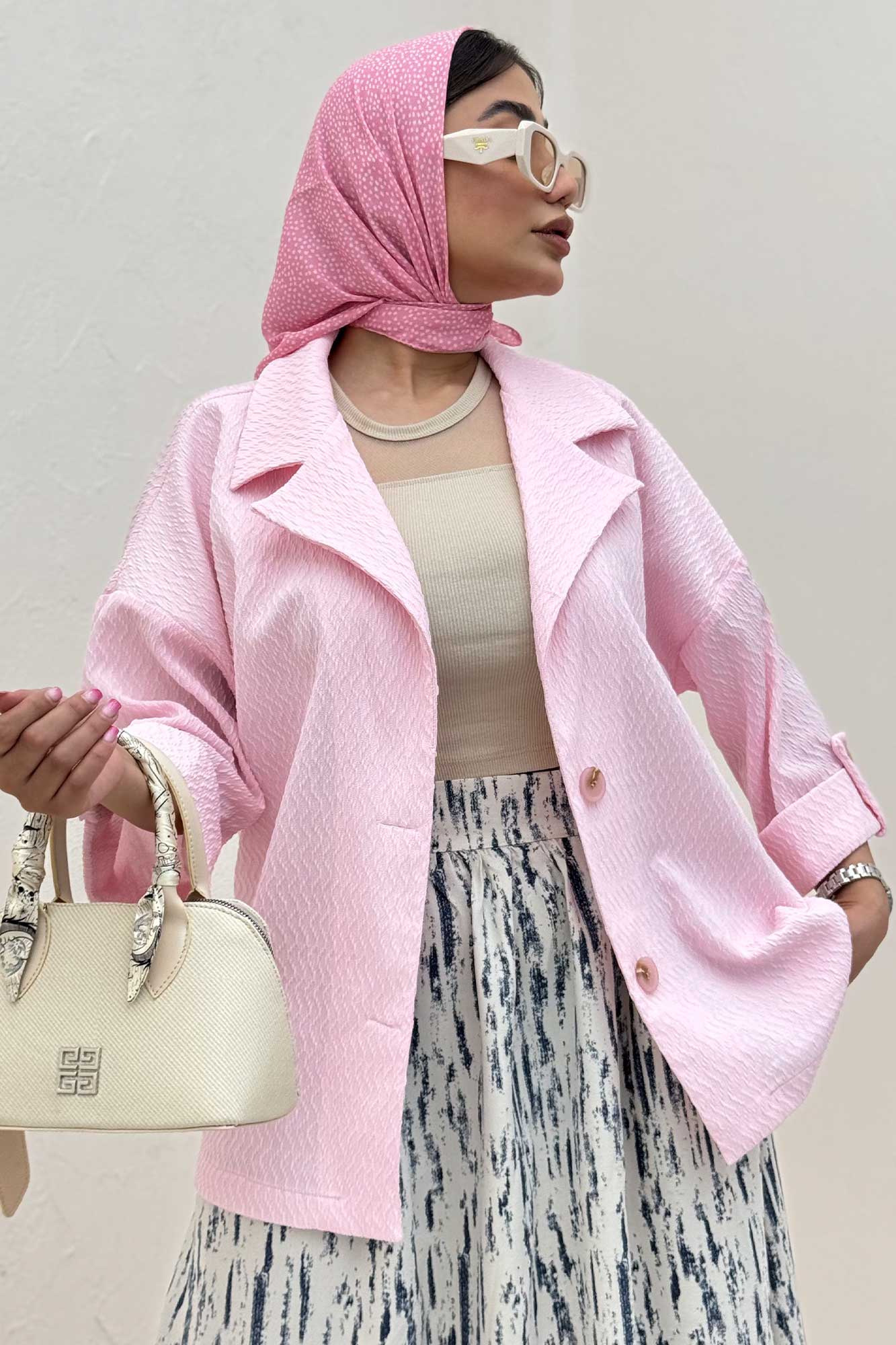 کت پاگن دار دو دکمه عمودی ژولیا