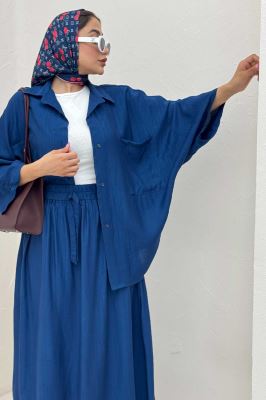 مانتو خفاشی کریشه کاپری