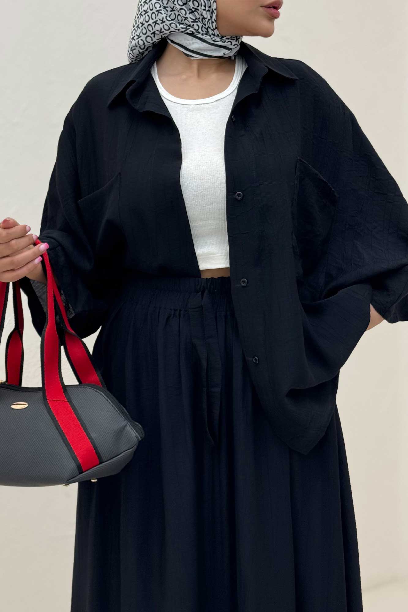 مانتو خفاشی کریشه کاپری