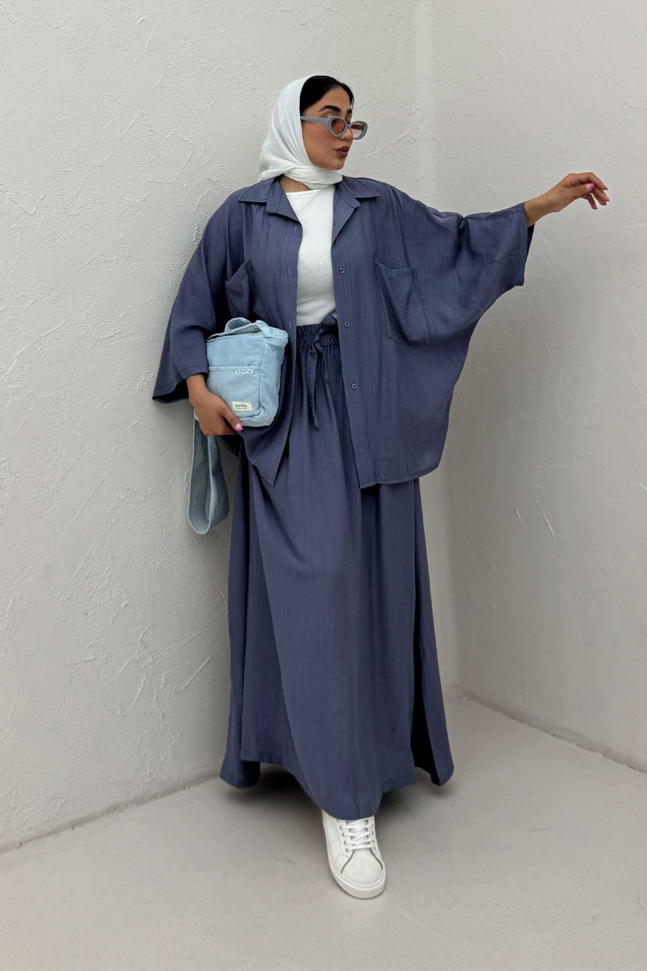 مانتو خفاشی کریشه کاپری