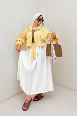 ست شومیز و دامن بلو مارین