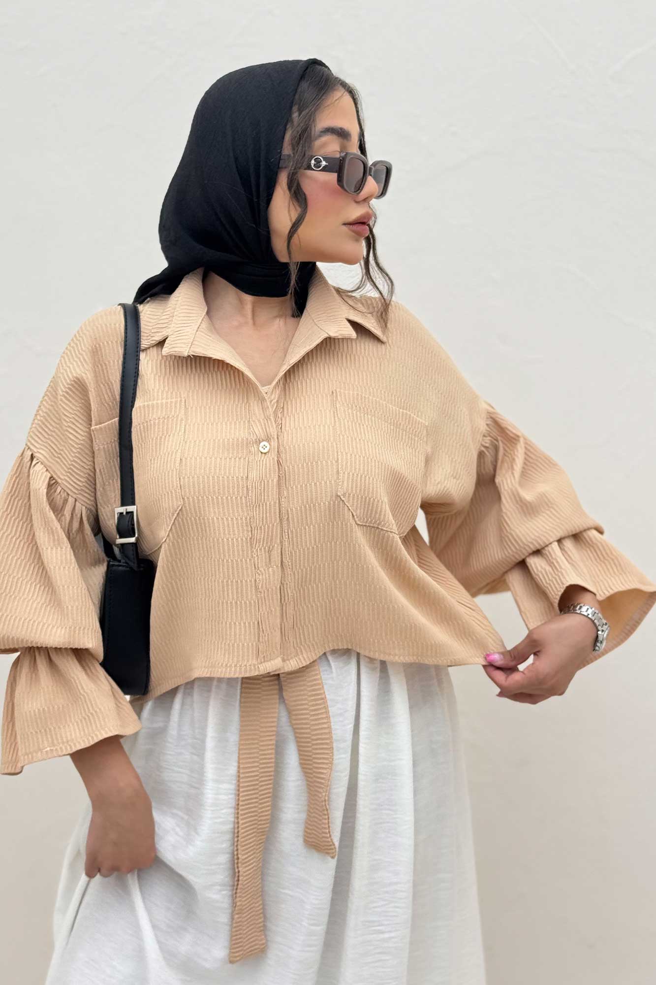 ست شومیز و دامن بلو مارین