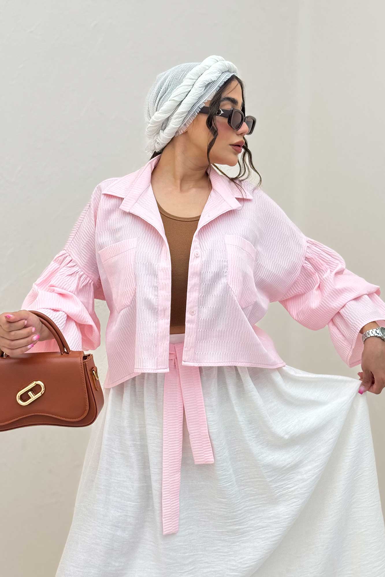 ست شومیز و دامن بلو مارین