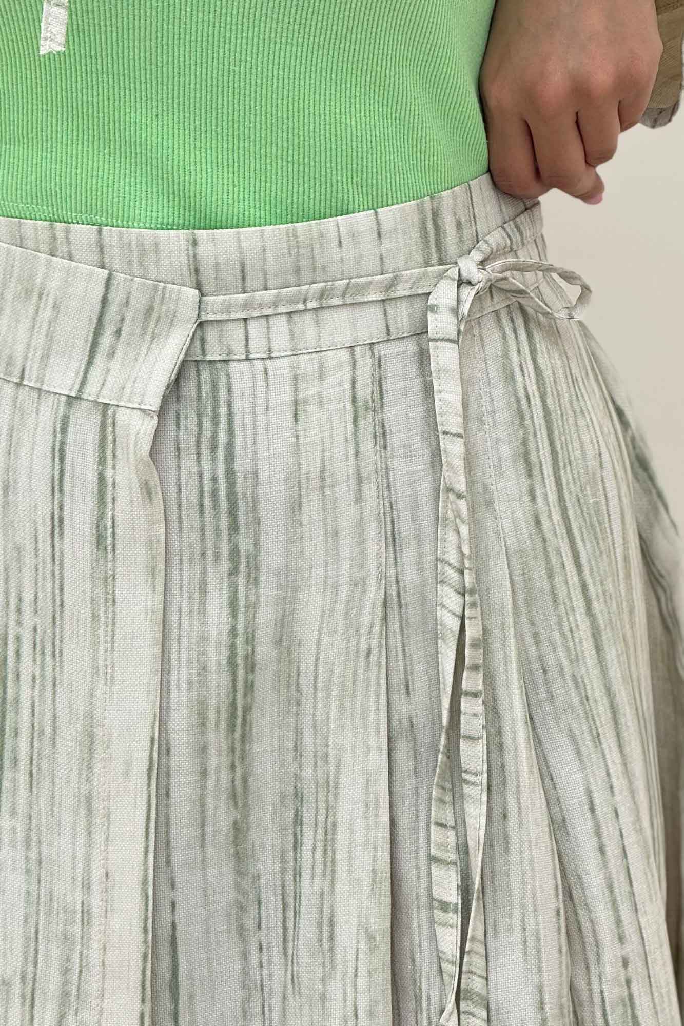 ست رویه و دامن دو بند پرینتی فلوری کد6