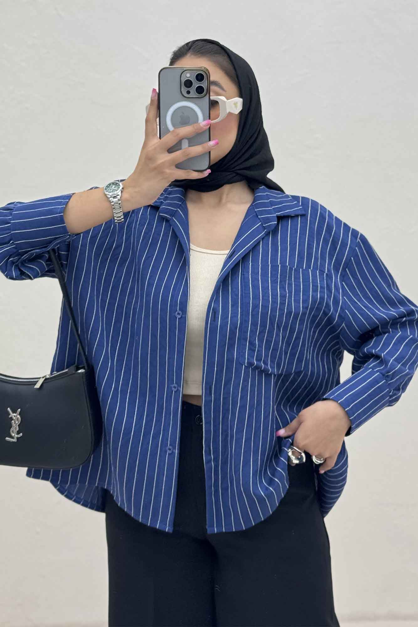 شومیز مانتویی PARRY پشت چین دار