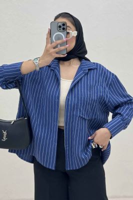 شومیز مانتویی PARRY پشت چین دار