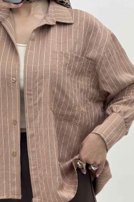 شومیز مانتویی PARRY پشت چین دار