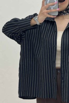 شومیز مانتویی PARRY پشت چین دار