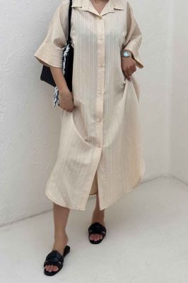 کفتان راه راه استرایپ جلو دکمه