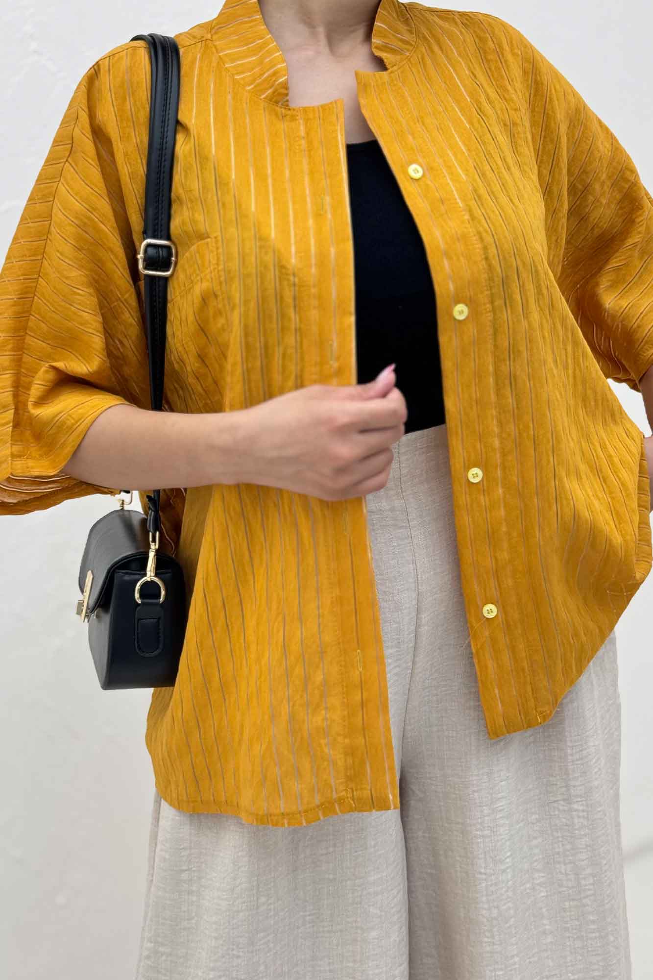 شومیز یقه سه سانت سزار