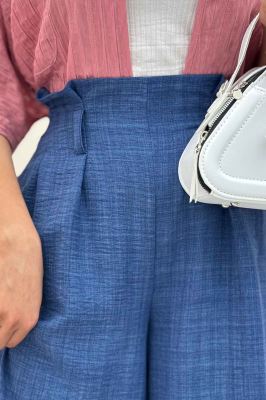 دامن شلواری پیله دار شانتون راهدار