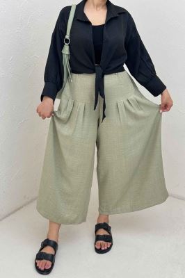 شومیز شانتون گره ای مچ دار