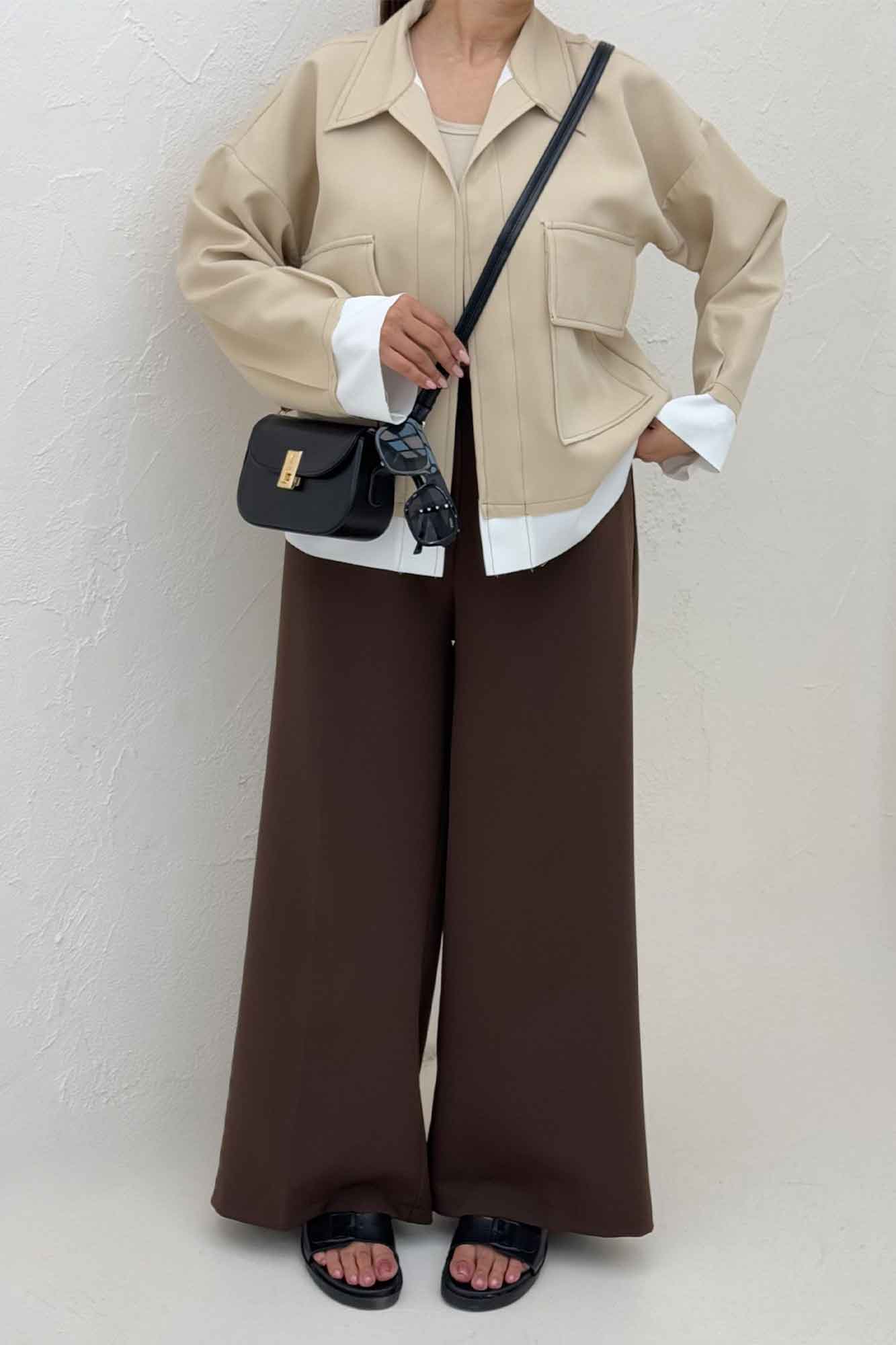 کت مازراتی دو جیب پاکتی پایین کات