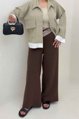 کت مازراتی دو جیب پاکتی پایین کات