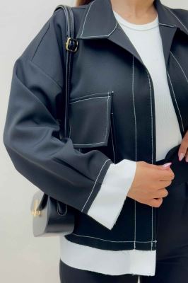 کت مازراتی دو جیب پاکتی پایین کات