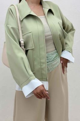 کت مازراتی دو جیب پاکتی پایین کات