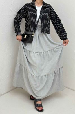 شومیز کراپ پلوتی تک جیب