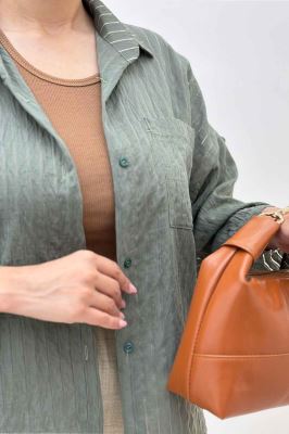 شومیز بغل چاک آستین پاگن سزار