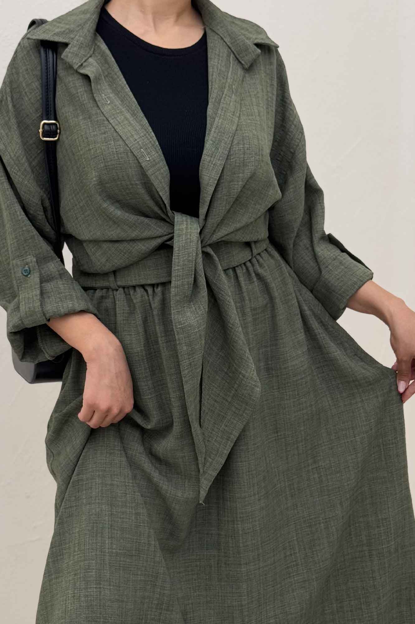 ست شومیز و دامن شانتون راهدار papia