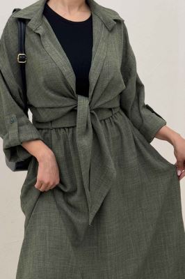 ست شومیز و دامن شانتون راهدار papia