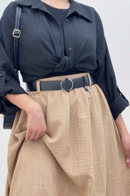 دامن بلند کمر پلدار شانتون راهدار