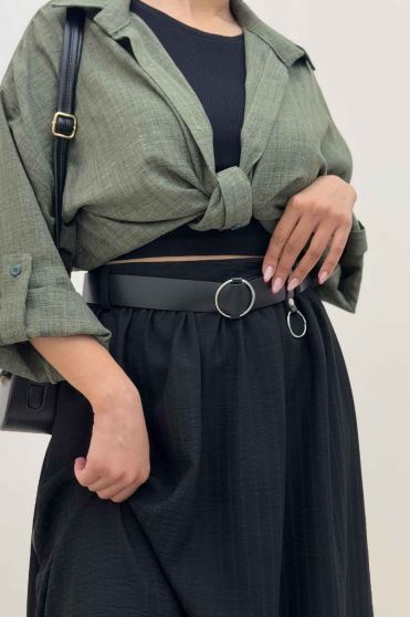 دامن بلند کمر پلدار شانتون راهدار