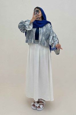 ست شومیز و دامن پرینتی کد 6