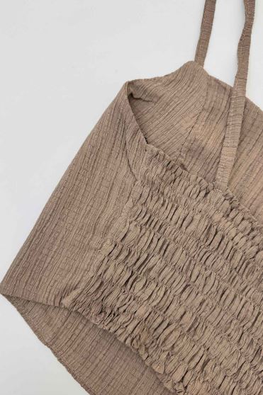 کراپ تاپ کریشه پشت کش