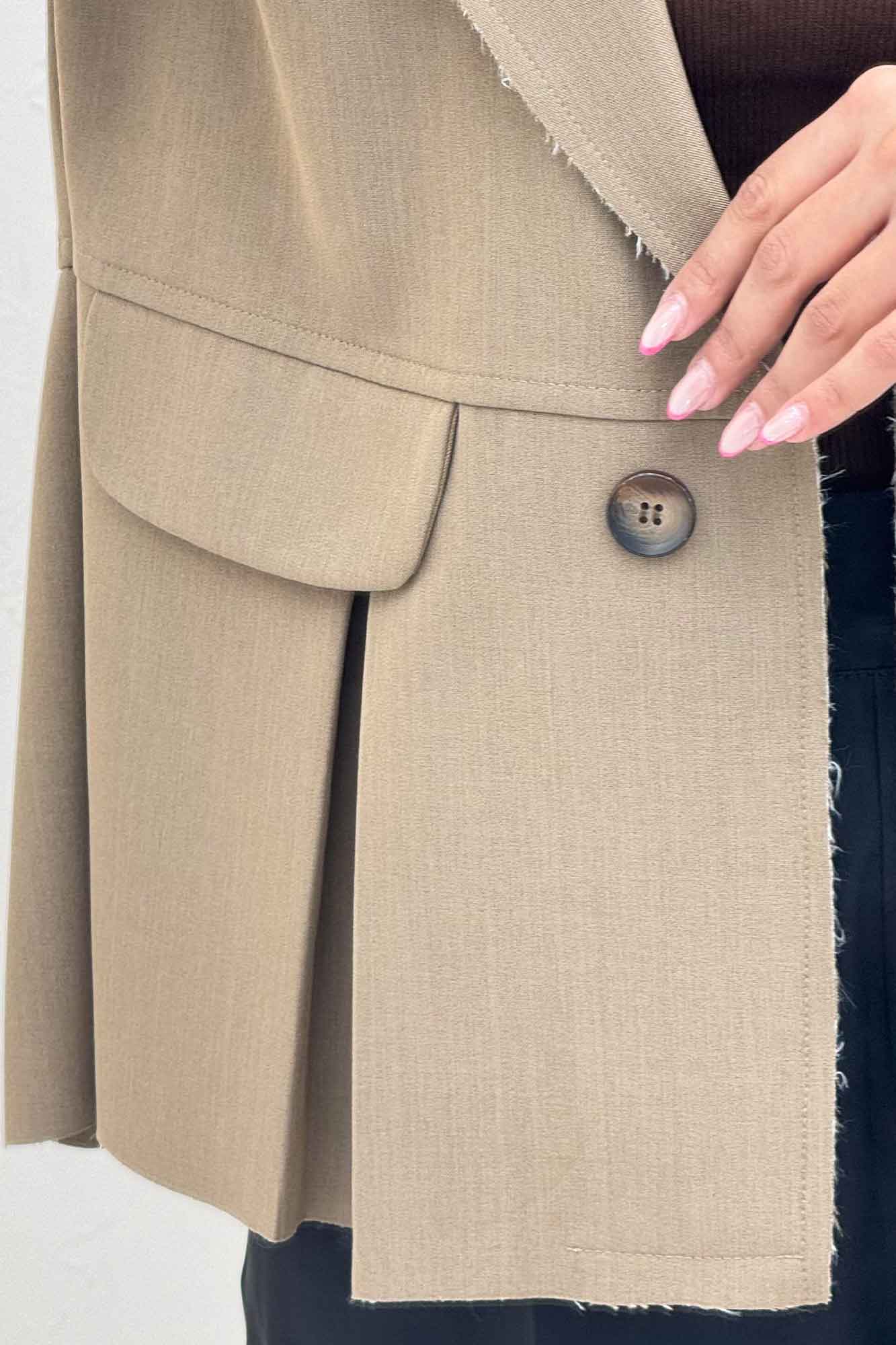 کت بزیاق دو جیب پیله