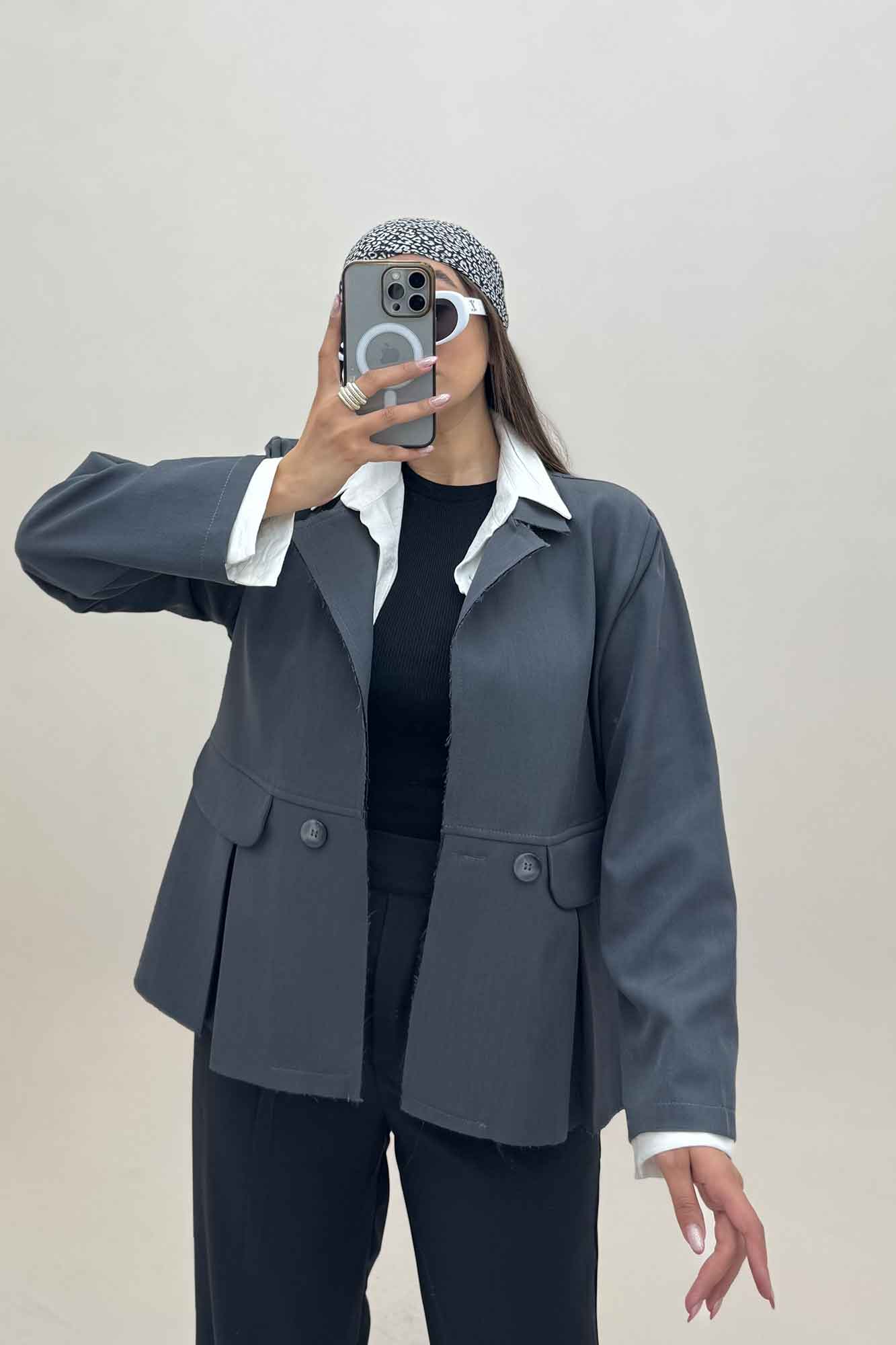 کت بزیاق دو جیب پیله