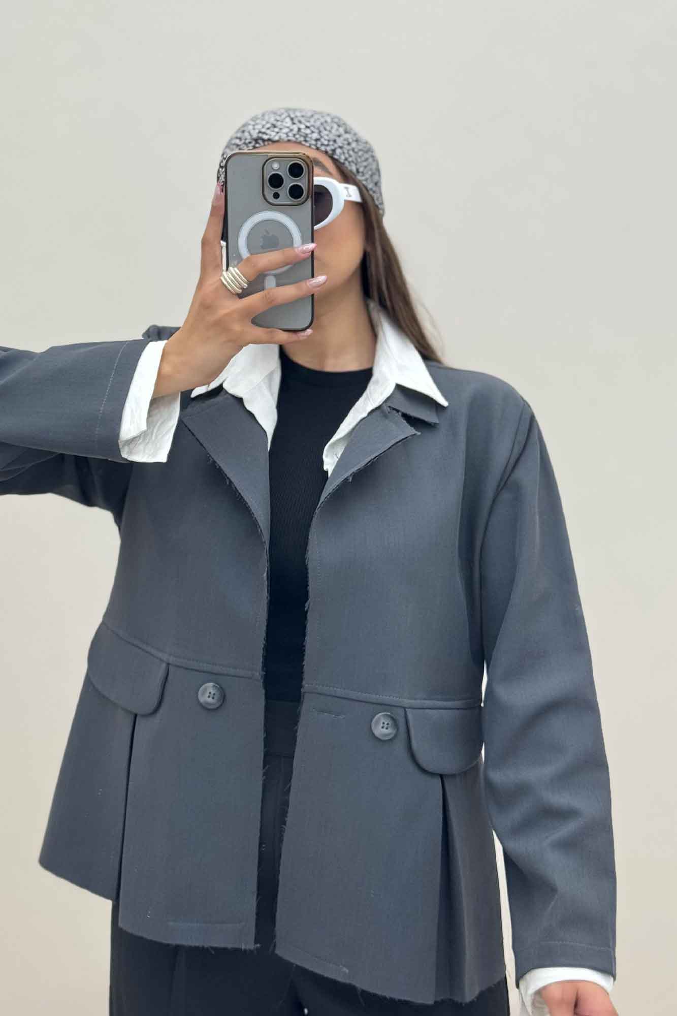 کت بزیاق دو جیب پیله