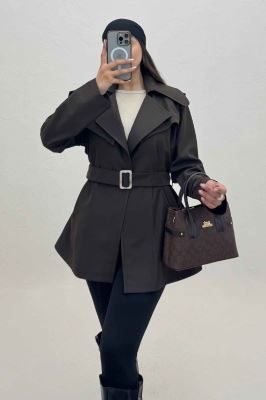 ترنچ کت سانتانا پشت چتری