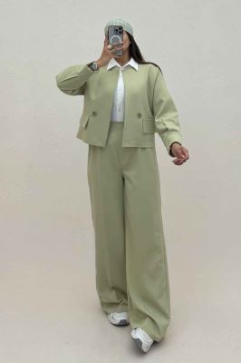 ست کت و شلوار مازراتی جیب نما ملیرا